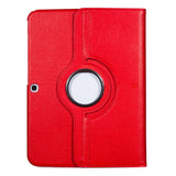 For Samsung Galaxy Tab 3 10.1 inch P5200 P5220 P5210 Tablet PU Leather Case Cover 360 Rotating Smart Stand Screen Protector