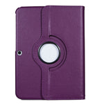 For Samsung Galaxy Tab 3 10.1 inch P5200 P5220 P5210 Tablet PU Leather Case Cover 360 Rotating Smart Stand Screen Protector