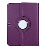 For Samsung Galaxy Tab 3 10.1 inch P5200 P5220 P5210 Tablet PU Leather Case Cover 360 Rotating Smart Stand Screen Protector