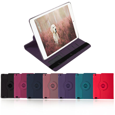 Soft PU Leather Tablet Cover Case Shockproof Tablet Protective Stand Cover With 360 Degree Rotation Suitable For Ipad 2/3/4