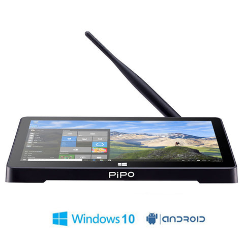PIPO X8 Pro Dual HD Graphics TV BOX Windows 10  Android 5.1 Intel 8350 Quad Core 2GB/32GB Tv Box 7 Inch Screen Mini Pc