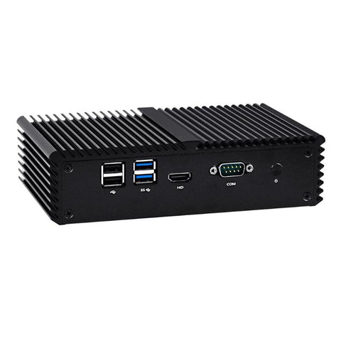 Mini PC Celeron Linux Pfsense 4 Ethernet LAN Ports Router 3215U Dual Core 1.7GHZ Firewall Network Server EU Plug