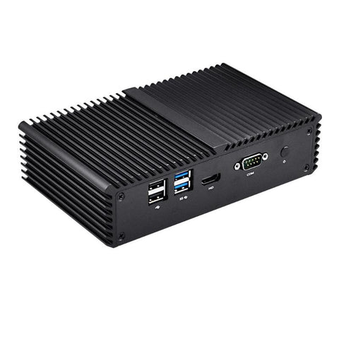 Mini PC Celeron 4 Ethernet LAN Serial Ports Router I3 I7 I5-4200U 1.6Ghz Dual Core Firewall Network Server US Plug