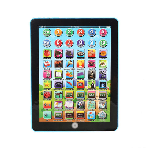 Educational Early Education Children Tablet Toy Learning Machine Touch Type Sound Study