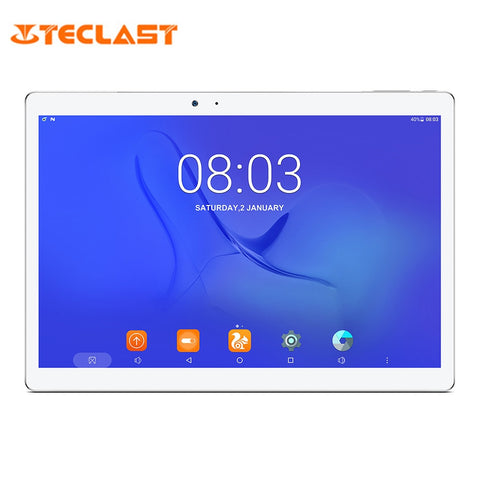 Teclast Master T10 10.1 inch Tablet PC Android 7.0 MTK8176 Hexa Core 1.7GHz 4GB RAM 64GB ROM Fingerprint Sensor Dual WiFi OTG